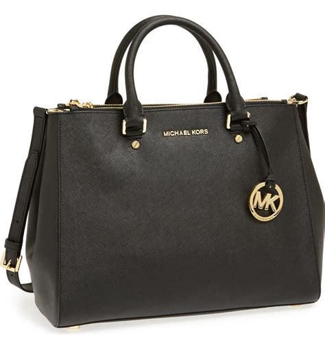 larger view michael michael kors sutton large satchel|MICHAEL Michael Kors Large Sutton Satchel .